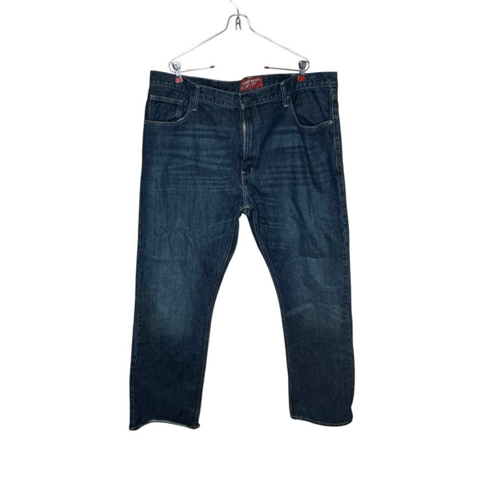 Arizona Men's Jeans Original Bootcut Leg High-Rise Denim Dark Wash Blue 40X32